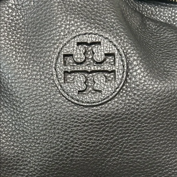 Tory Burch Black Full Size Pebbled Leather Backpack- Excellent! - Picture 6 of 9